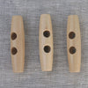 Cigar Shape Toggle | Natural - 6 Pack