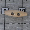 Cigar Shape Toggle | Natural - 6 Pack